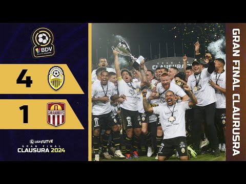 Táchira es Campeón del Torneo Clausura 2024 | LigaFUTVEBancoDeVenezuela | Táchira vs. Carabobo