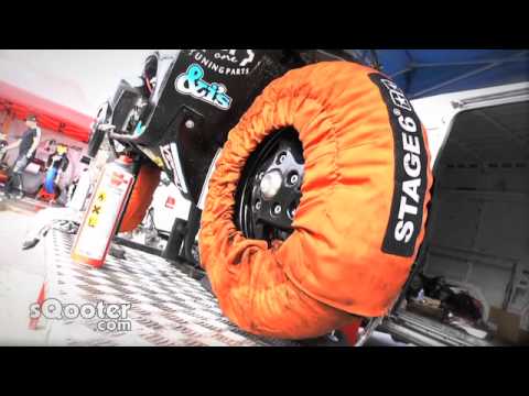 Vespa Rennen ASCC bei den Supermoto Masters Greinbach 2012