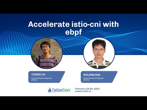Accelerate istio cni with ebpf