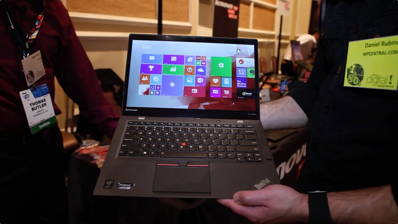Lenovo ThinkPad X1 Carbon hands-on - YouTube