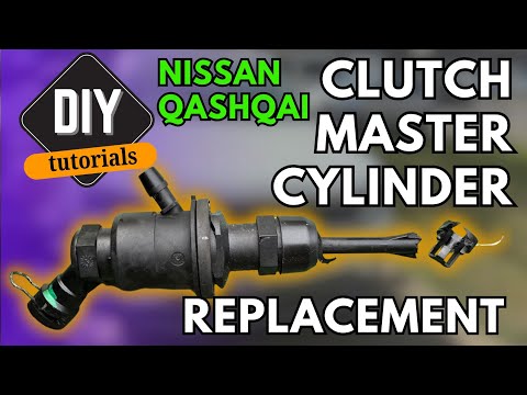 HOW TO REPLACE AND BLEED CLUTCH MASTER CYLINDER NISSAN