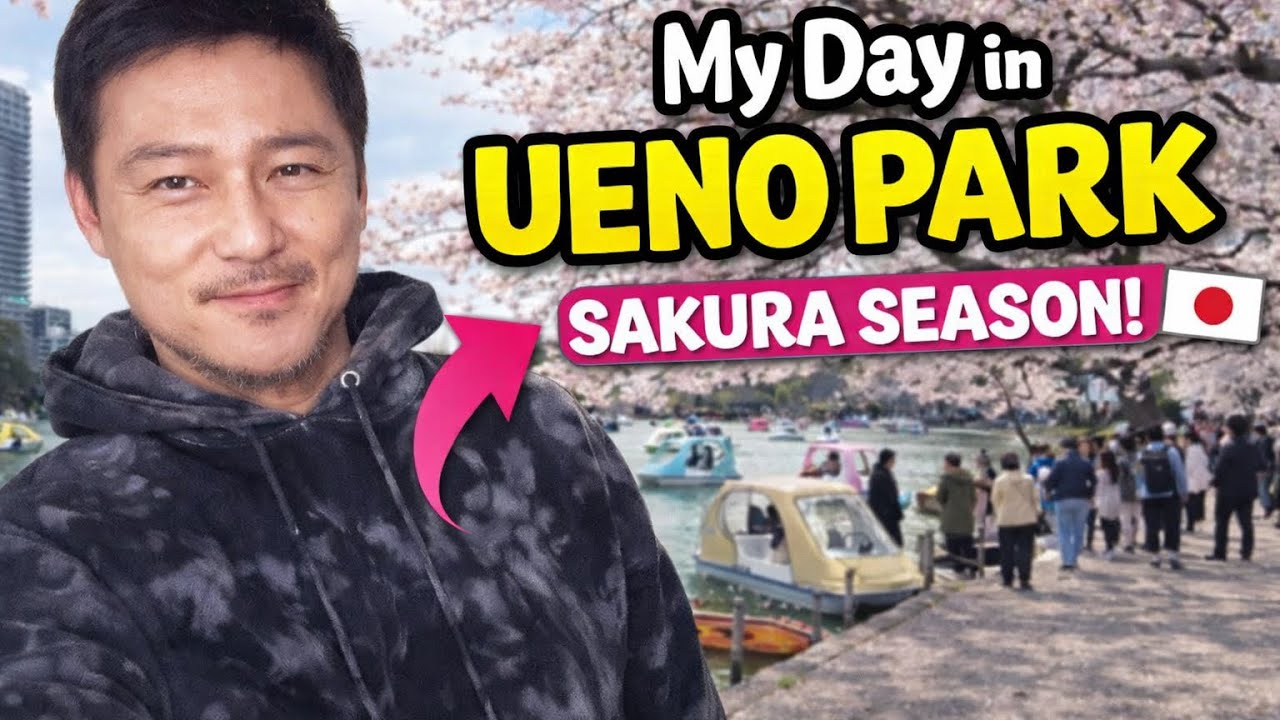 A Day in Ueno Park During Sakura Season (Tokyo Cherry Blossoms)