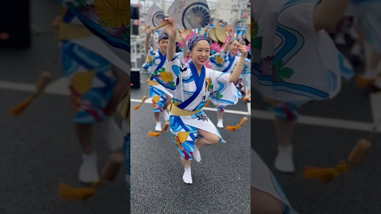 衣装で踊る阿波おどり👘 We will dance in costumes! #shorts