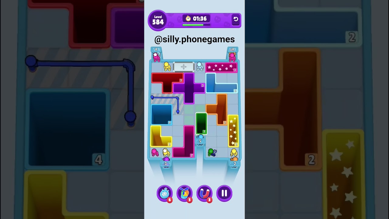 Drop Away Level 584 Walkthrough Solution