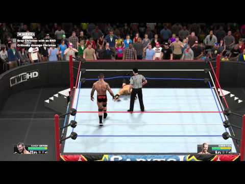 WWE 2K15 Gameplay: Randy Orton vs Christian - 2K Showcase Part 7 (DLC) (Xbox One)