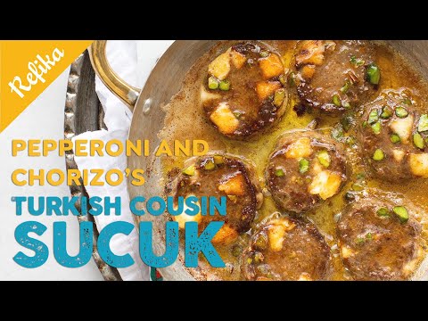 Easiest Way to Make SUCUK At Home! THE ESSENTIAL FLAVOR OF TURKISH BREAKFAST 😍 IT'S SO DELICIOUS