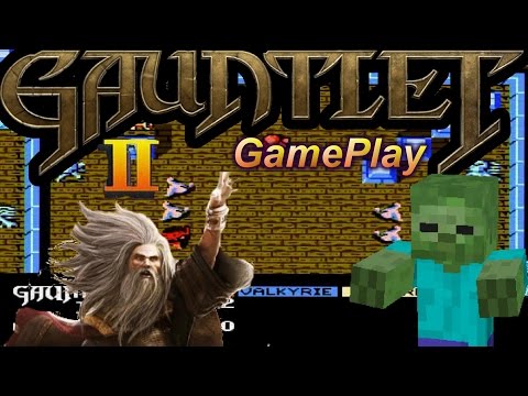 Gauntlet 2 - NES GamePlay - 100+ lvs, OMG!!!!