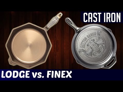 LODGE vs. FINEX 🍳 Best Cookware Review! (Seasoning Cast Iron) ᴴᴾᴿ
