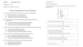 Cambridge 19 listening test 3 section 3