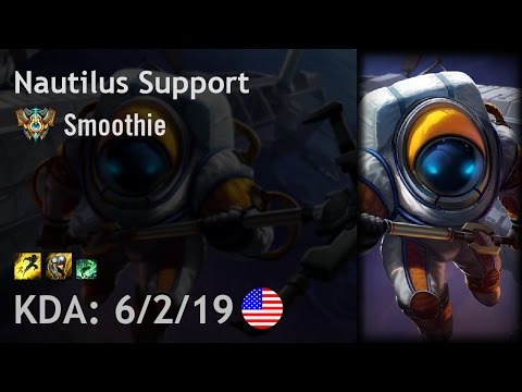 Nautilus Support vs Bard - Smoothie - NA Challenger Patch 7.9