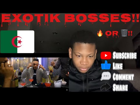 Algerian Rap Reaction Exotik - Bosses (Clip Officiel) (Prod by. Louiis) | LMERicoTv Reaction
