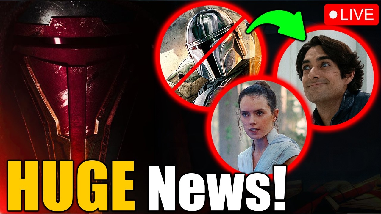 The Mandalorian IS OFFICIALLY OVER?! TRAILER For KOTOR Remake Coming Soon! (& More News) - LIVE!