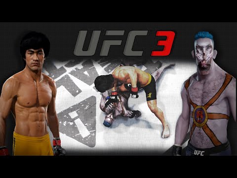 Bruce Lee vs. Scary Bastard - EA sports UFC 3
