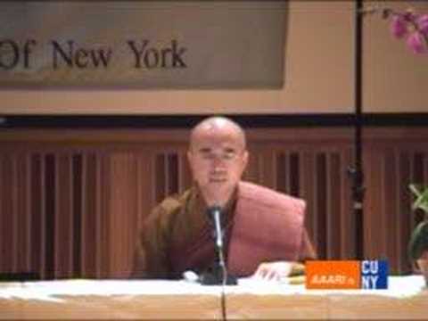CUNY forum on Buddhism - Ven. Bhikkhu Vupasama
