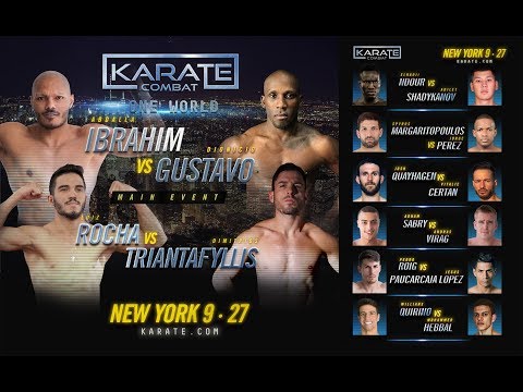 Karate Combat: One World - 9/27/18 - Live  - 7:30pm ET / 4:30pm PT