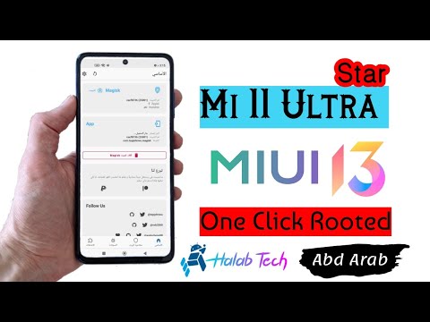 Mi 11 Ultra star GLOBAL MIUI V13 One Click ROOT