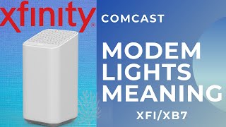 Xfinity modem lights meaning, xFi advanced gateway, XB7 Wifi lights.