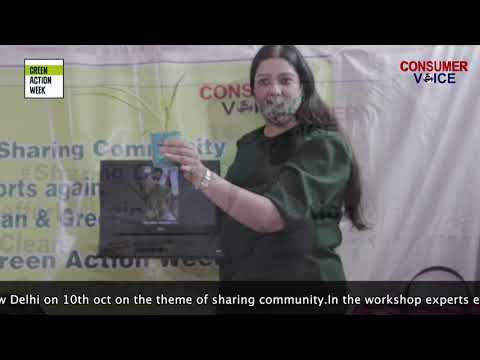 Sensitization workshop on plastic pollution by Consumer VOICE