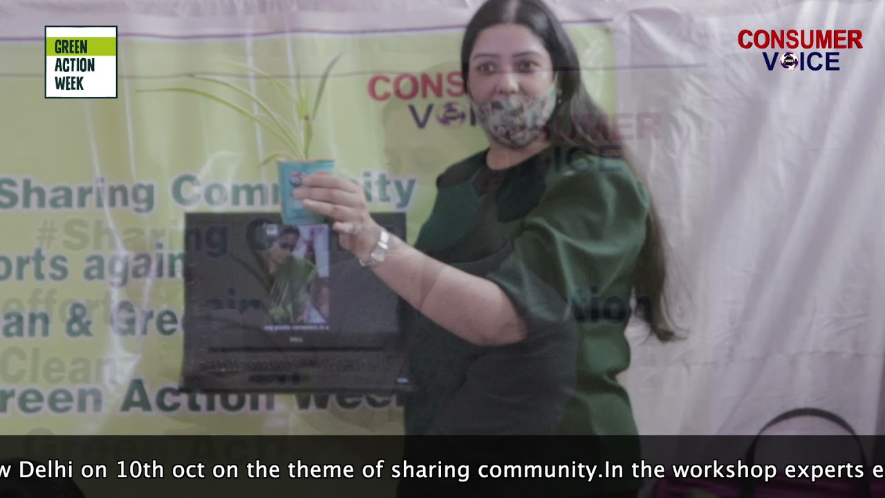 Sensitization workshop on plastic pollution by Consumer VOICE