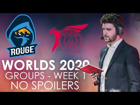 RGE vs PSG G1 Worlds Groups 2020 Day 1 (Inspired Evelyn) NO SPOILER - YamatoCannon League of Legends