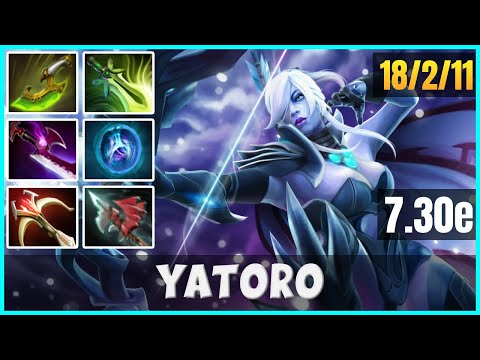 Yatoro | Drow Ranger | Dota 2 Pro Gameplay - Patche 7.30e