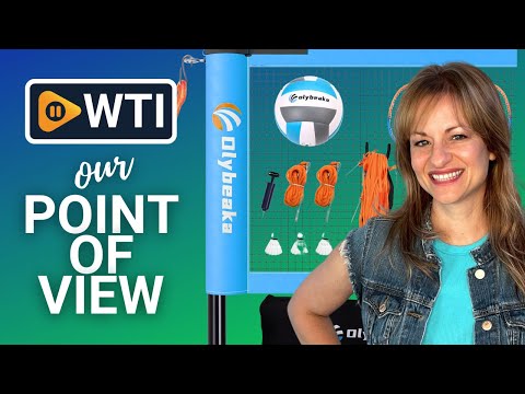 Outdoor Volleyball Badminton Combo Set with Net - WTI product video review