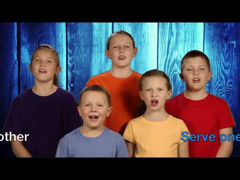 "Through Love", Scripture Memory Song (Galatians 5:13b&14)