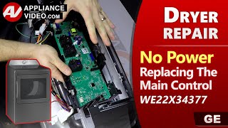 Dryer With Main Control Circuit Board Issues - Diagnostic & Repair by Factory Technician