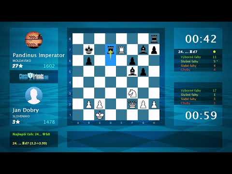 Chess Game Analysis: Jan Dobry - Pandinus Imperator : 1-0 (By ChessFriends.com)