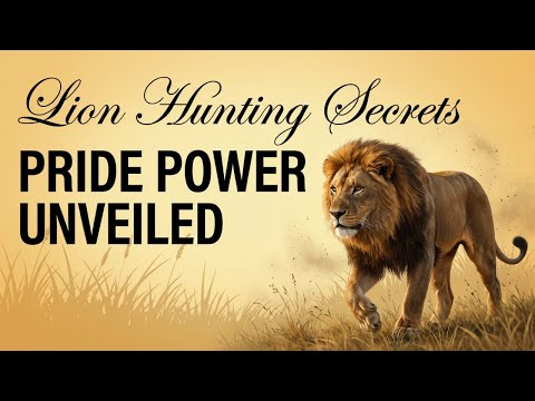 Lions: The Apex Predators' Perfect Social Structure & Hunting Strategy