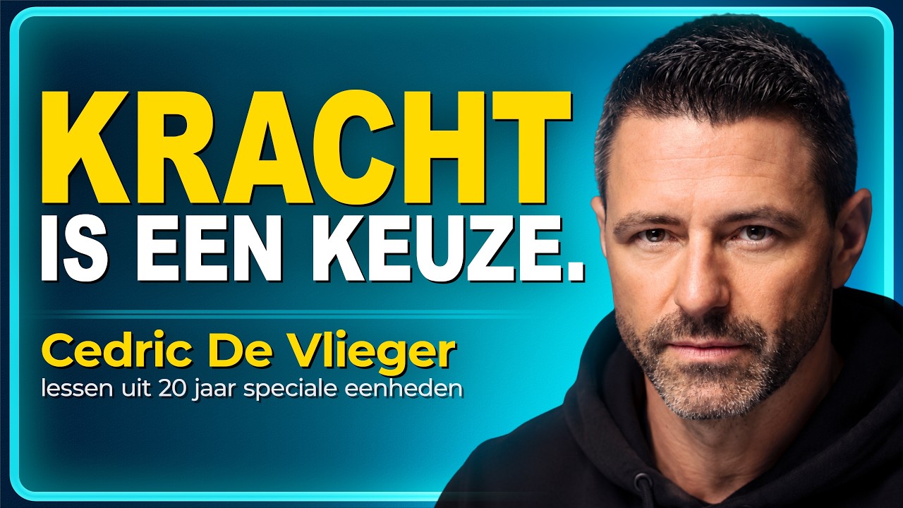 Dr. Gianni Faelens Podcast — Ex-Special Forces (DSU) over stress, prestatiedruk, focus en weerbaarheid | Cedric De Vlieger