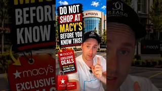 🛍️ SHOPPING HACK: DO NOT Shop at Macy’s Until You Know This 👀💸 #macys #moneytips #moneysavingtips