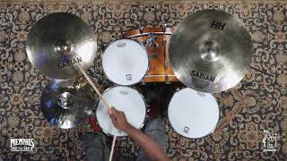Video thumbnail for Used Sabian 14" HHX Evolution Hi-Hats - 959/1213g (U11402XEB-1090421I) by Memphis Drum Shop