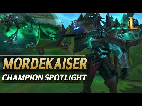 MORDEKAISER REWORK CHAMPION SPOTLIGHT - League of Legends