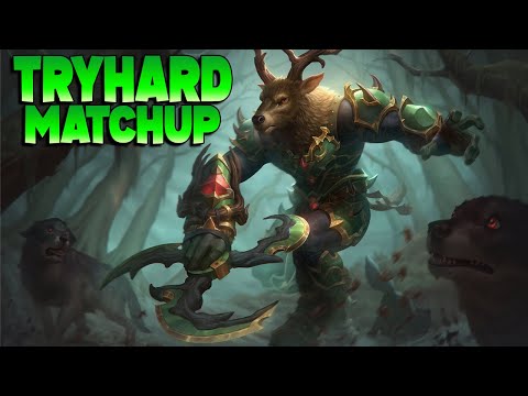 NEW DEER CERNUNNOS IS AVERAGE BUT THE PLAYS ARE NOT! - Masters Ranked Duel - SMITE