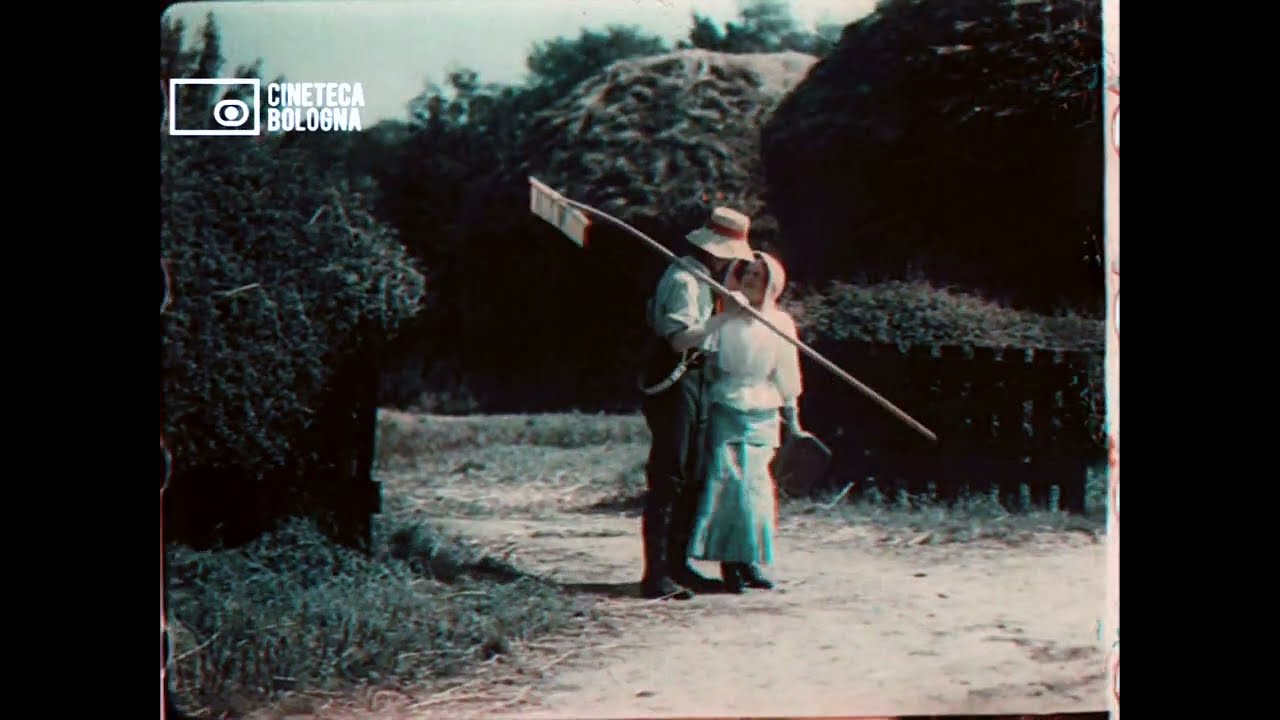 1908 Real Color Film - "The Harvest" (Kinemacolor)