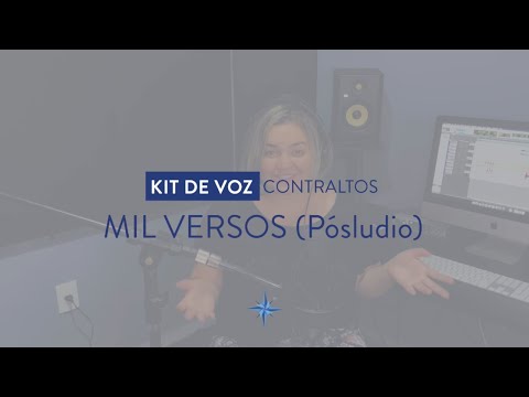 Kit de Voz - Mil Versos (Poslúdio) - Contralto