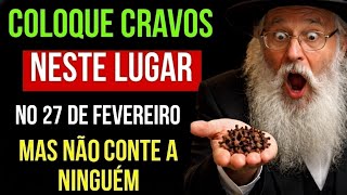 Coloque cravo-da-índia neste lugar e o Dinheiro chegará aos montes | Sabedoria Judaica