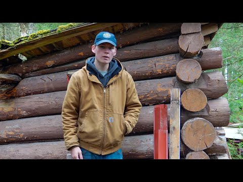 Rebuilding A Log Cabin On Canadian Wilderness Island // S2 Ep 8