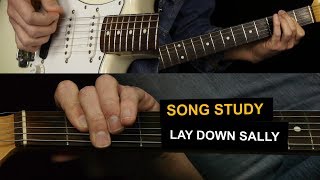 Lay Down Sally by Eric Clapton - Electric Guitar Lesson