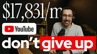 I stopped growing on youtube and kept publishing...
