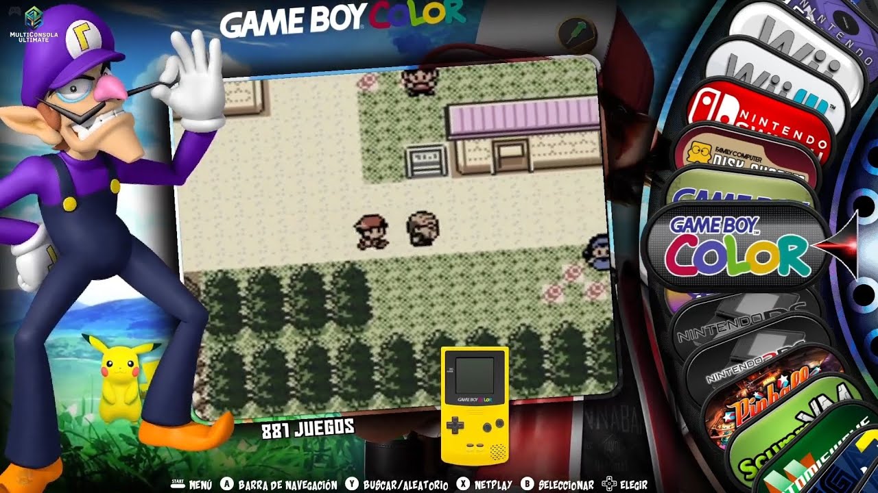881 Juegos de Game Boy Color