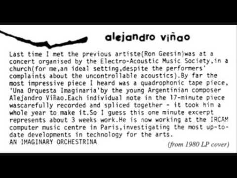 Alejandro Viñao - An Imaginary Orchestrina ('80)