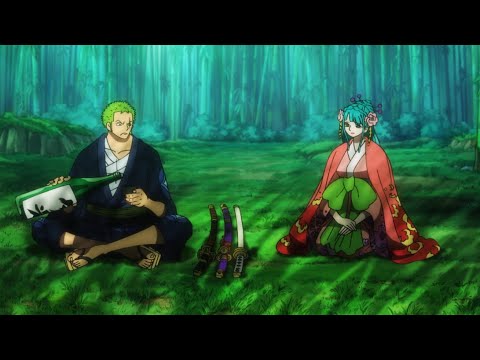 Zoro's gives a final message to Hiyori 😍 |  "Enma is mine"  🤡😤