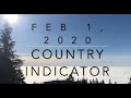 Billboard Top 60 Country Indicator Chart Feb 1 2020