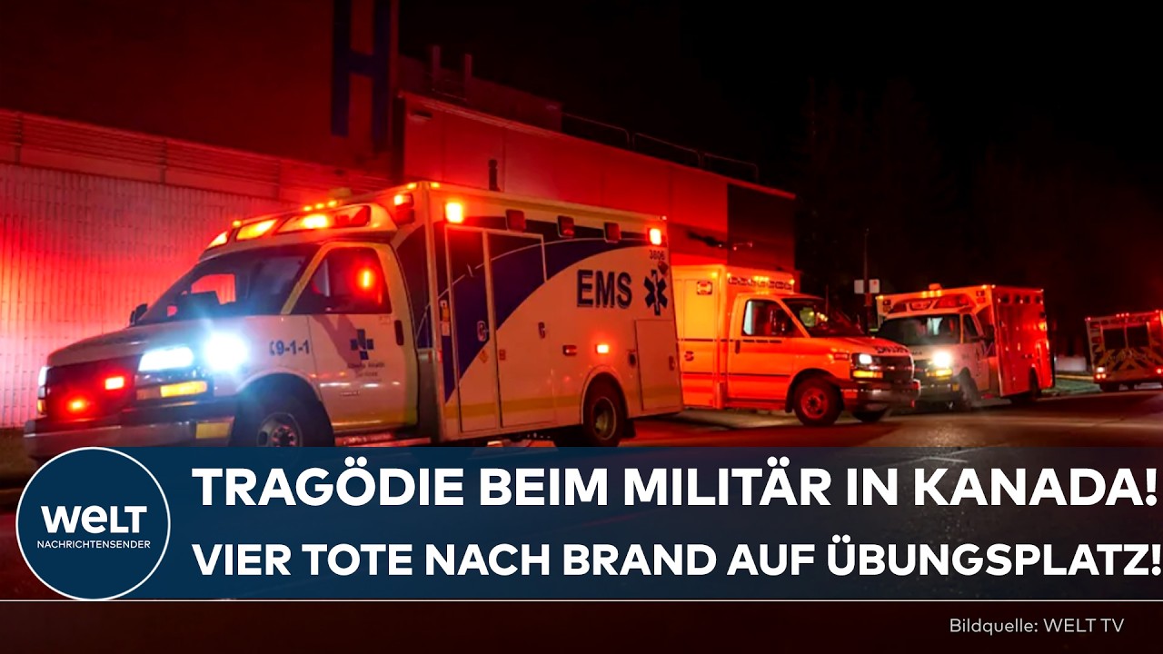 KANADA: Tragödie beim Militär! Vier Soldaten sterben bei verheerendem Feuer auf Truppenübungsplatz!
