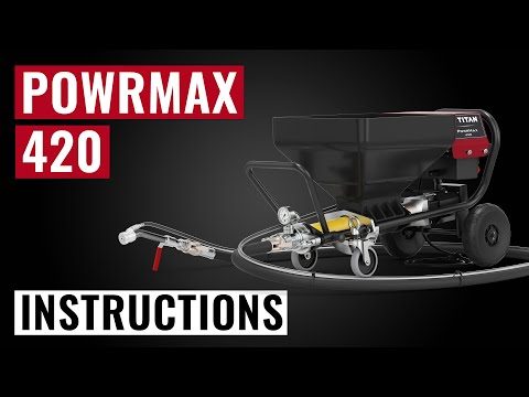 PowrMax 420 - Setup, Application, Cleaning