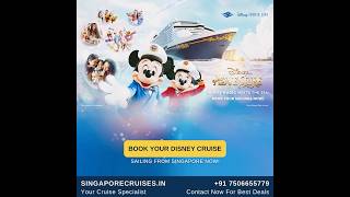Disney Adventure Cruise from Singapore | 3 & 4 Nights Magical Experience. #disneyadventure