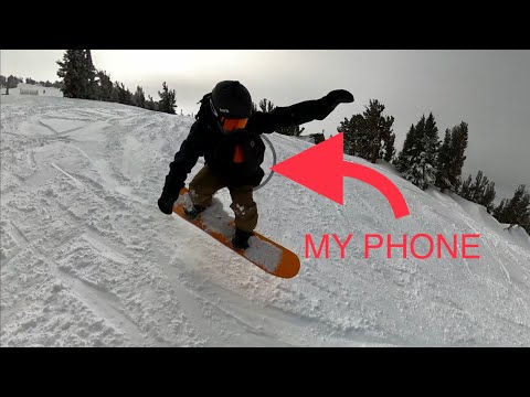 I dropped my brand new iPhone 12 in the snow