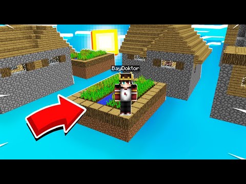 1000$ SONSUZ GİZLİ KÖY !! 😱 - Minecraft